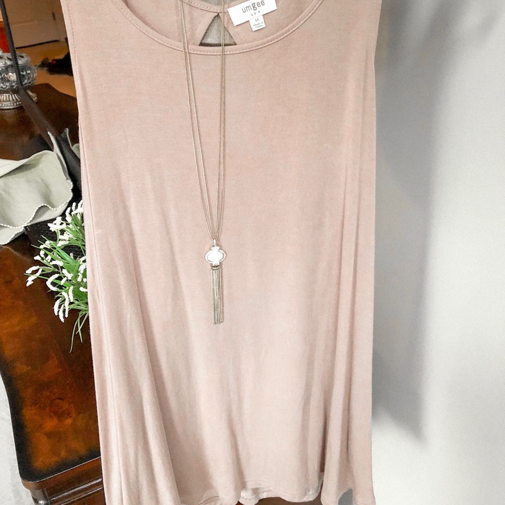 Umgee Short Tan Dress